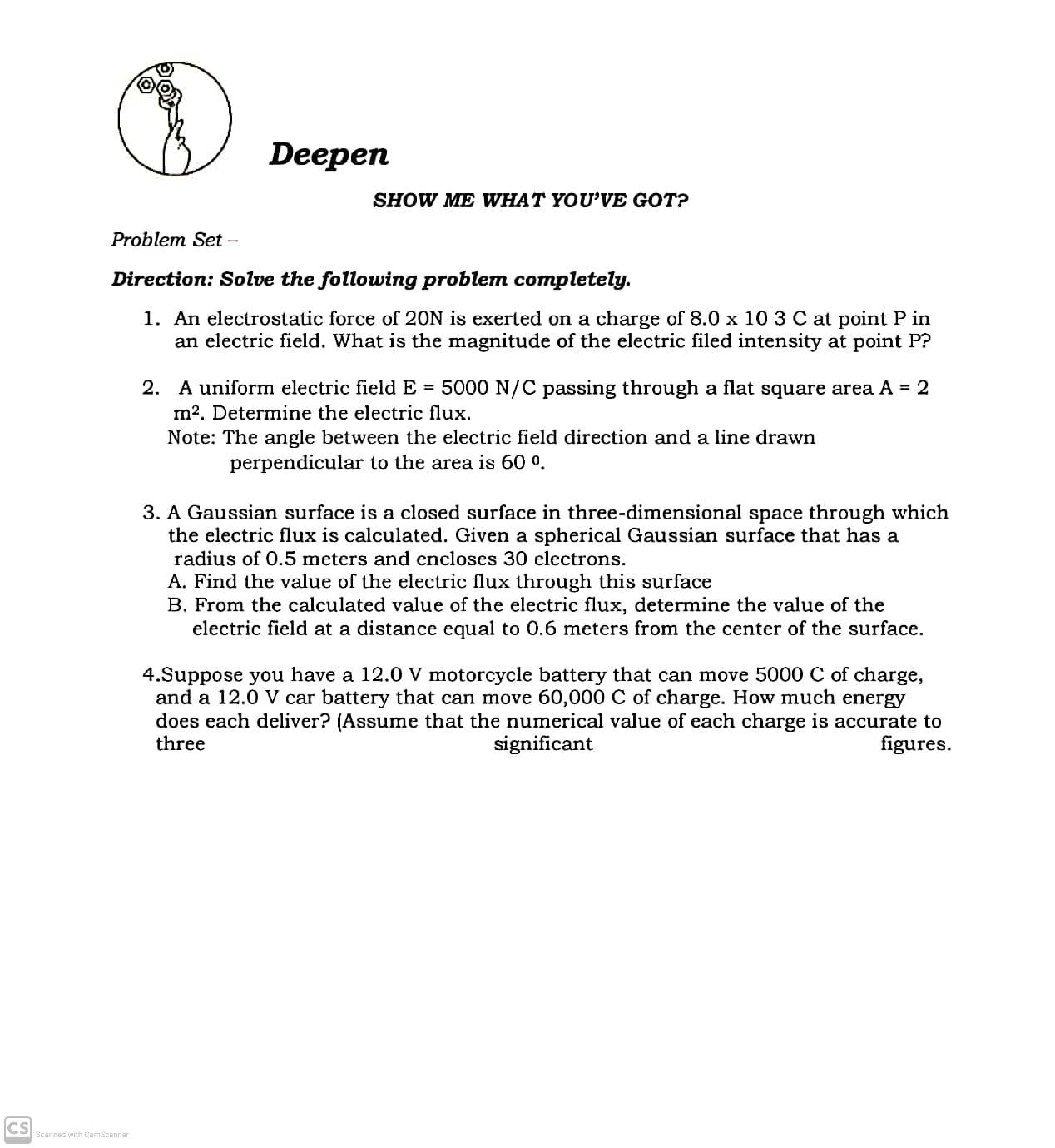 Check this for more details: https://drive.google.com/file/d/1lTjDlKJGOysGT5DTtJnXFiQgezVXqElk/view?usp=sharingPlease help me answer deepen and gauge.
