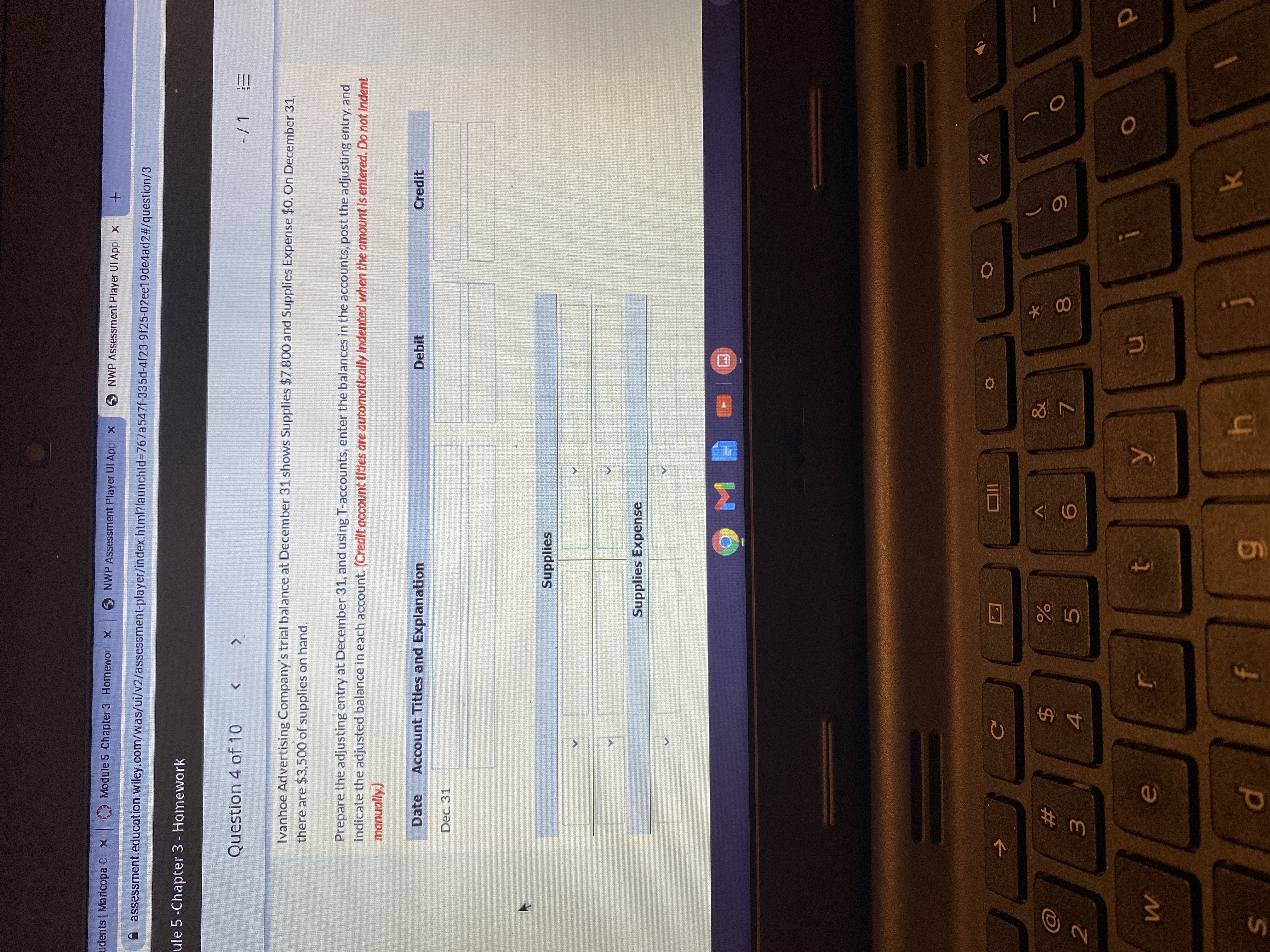 can someone help udents | Maricopa C x Module 5-Chapter 3 -