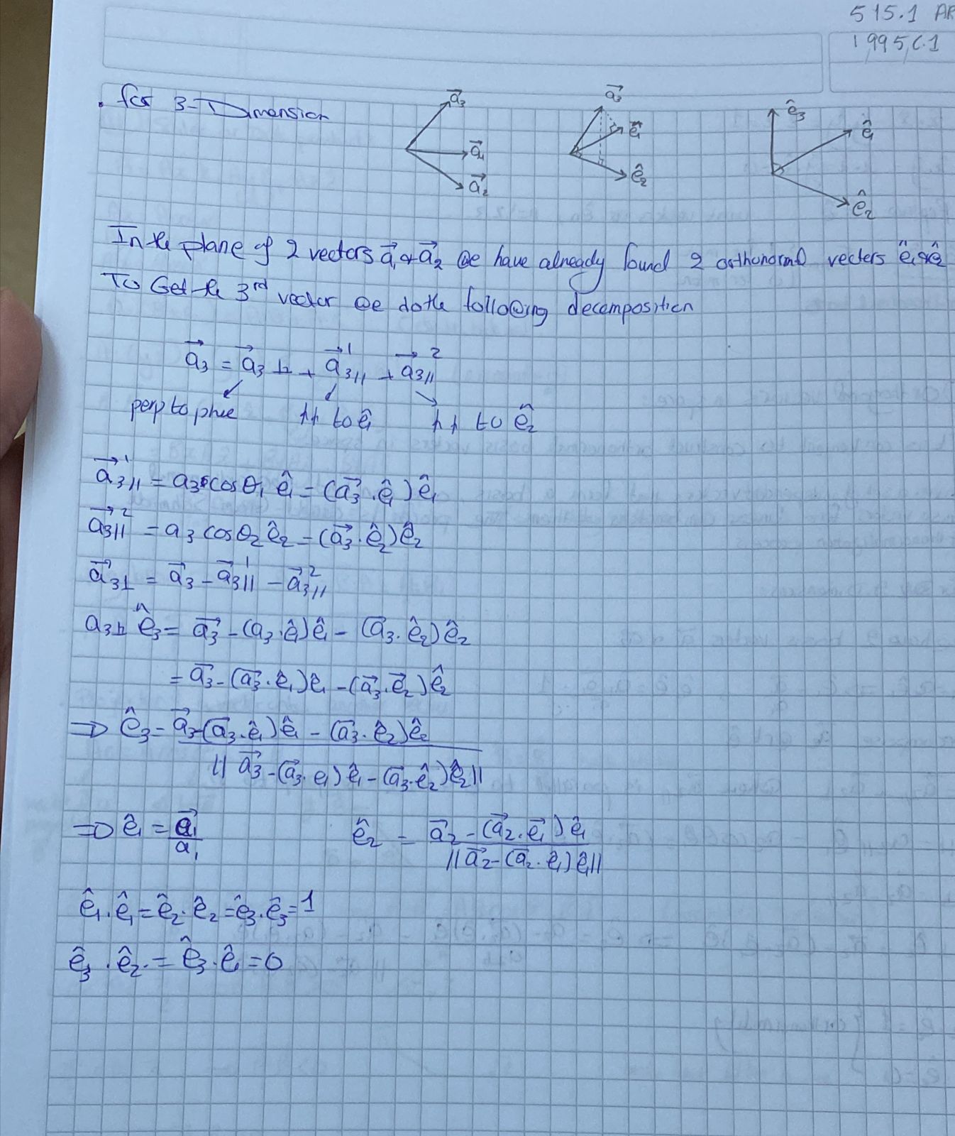 c)= a. b+a. c in two dimensions. (Warning! This exercise mostly includes