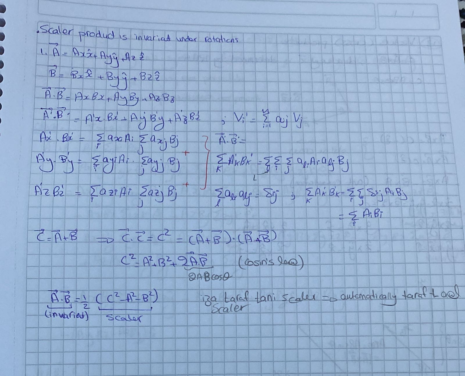 geometry and trigonometry). (25p) 4. Use Gram-Schmidt orthonormalization to show that the