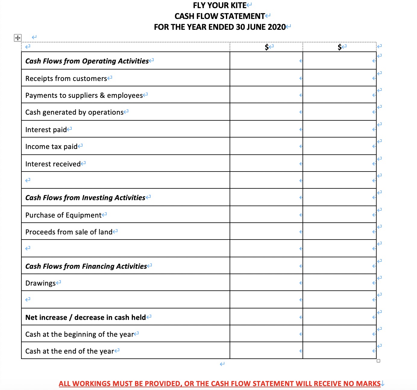 'Fly your Kite', a small shop that specialises in making and selling