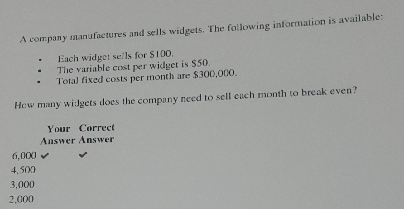 can someone explain on detail how this answer was received A company