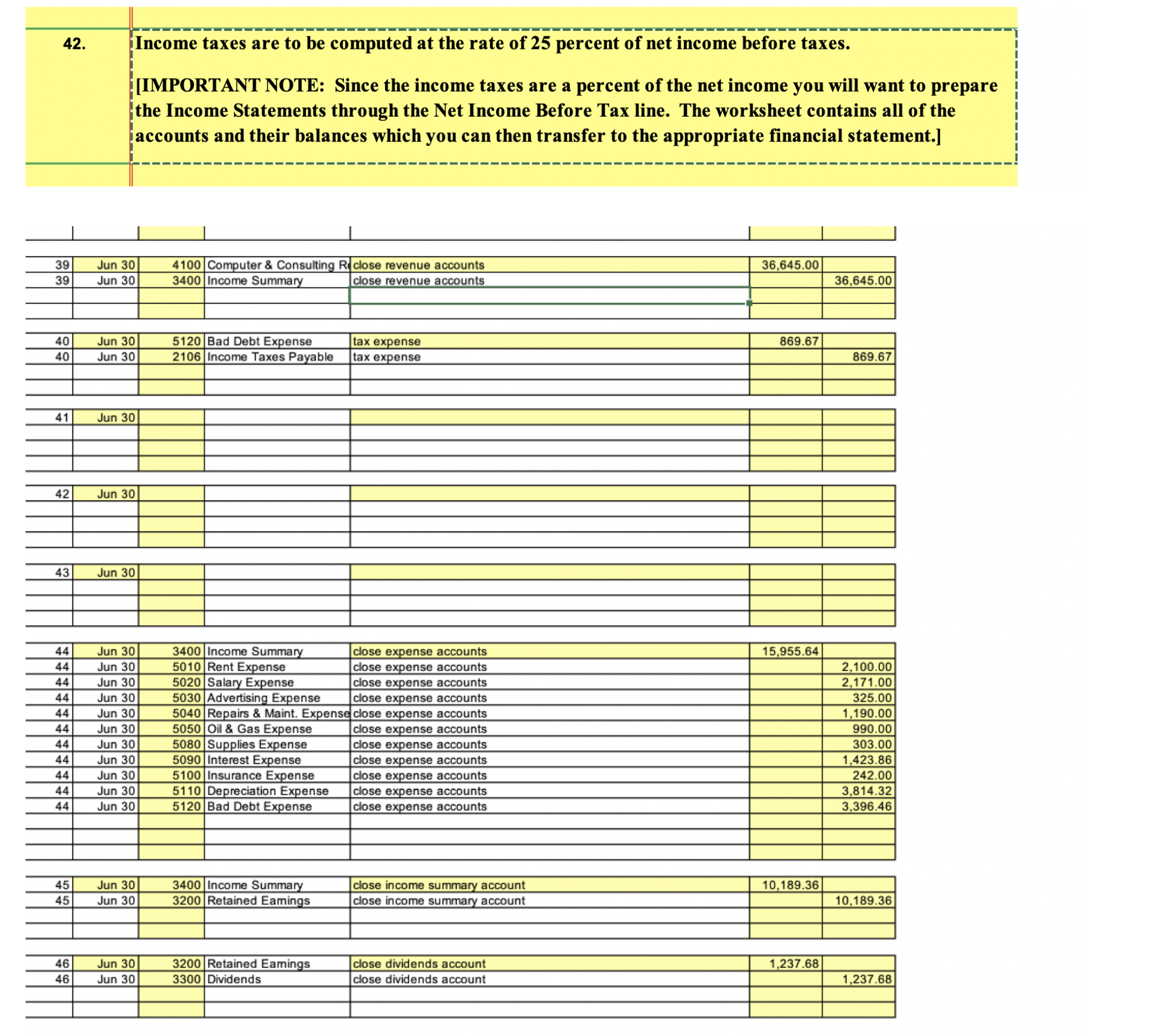 on the "Bank Reconciliation" sheet prepare the journal entry required to increases