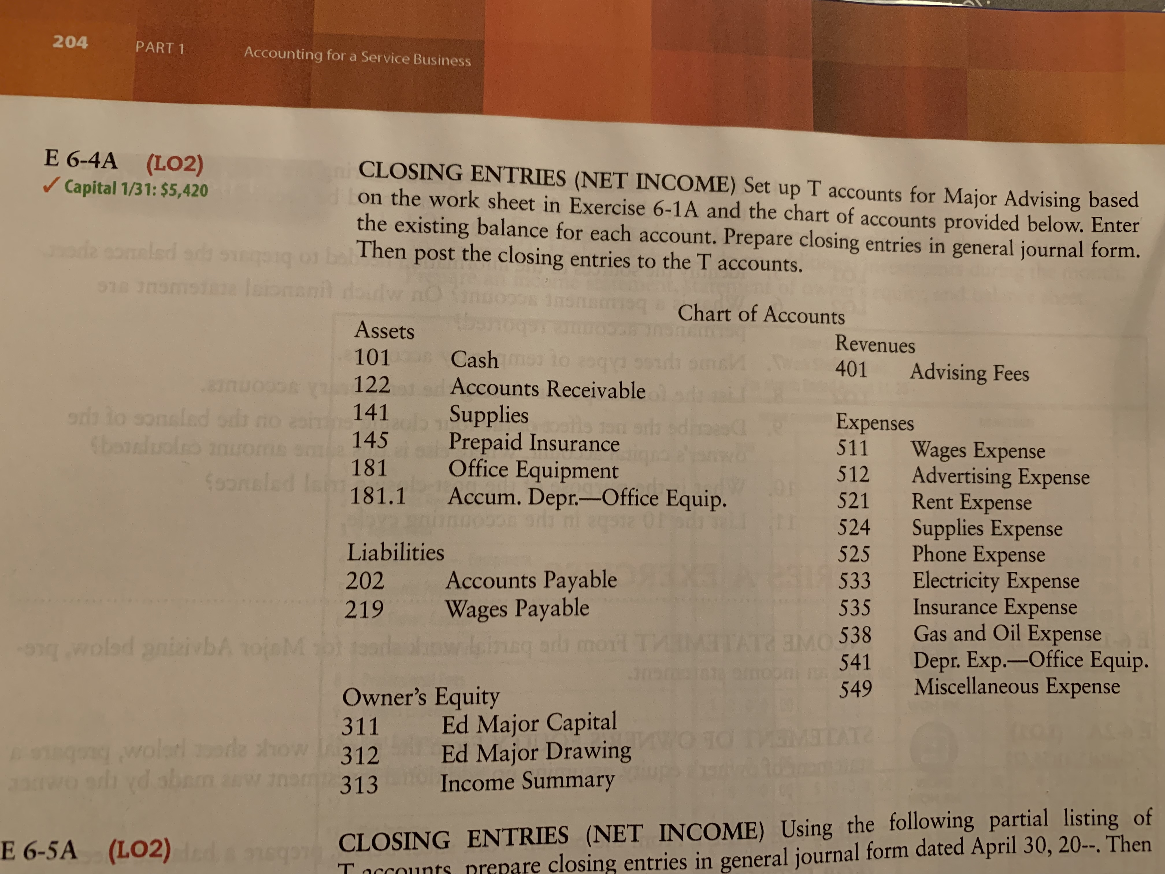 1 /31:52 , 597 Bal . 800 Accum . Dept . -