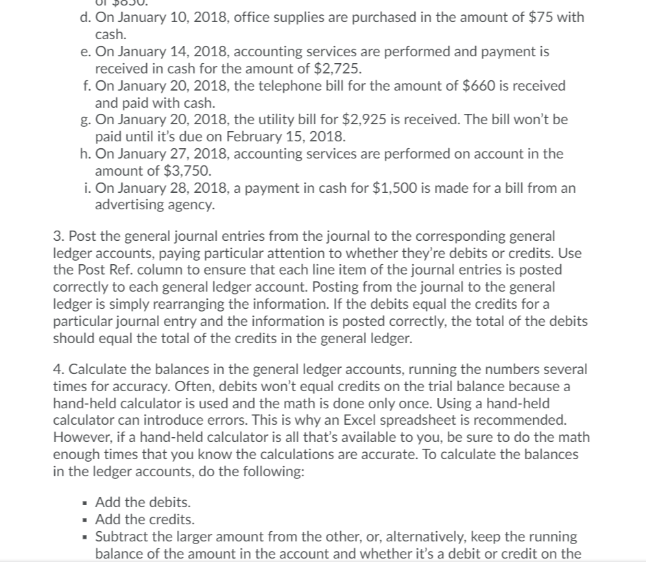 J & L Accounting, Inc.: . Balance sheet . Income statement .