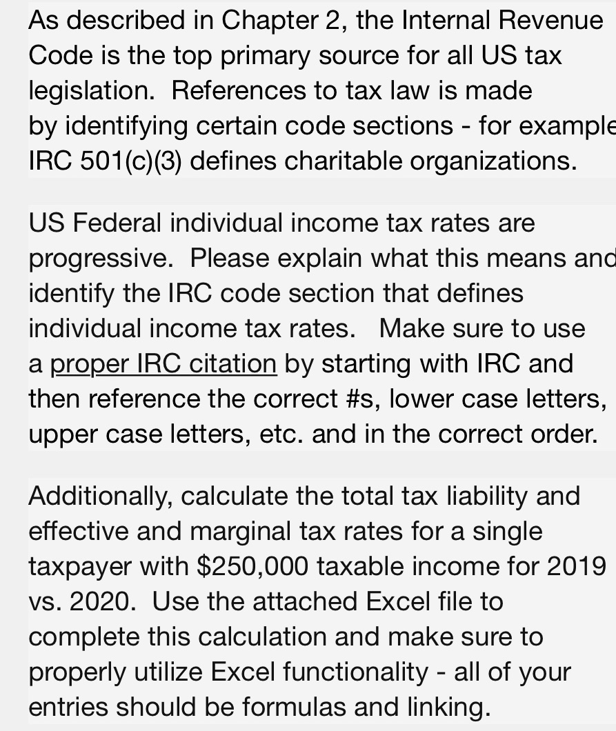  As described in Chapter 2, the Internal Revenue Code is the
