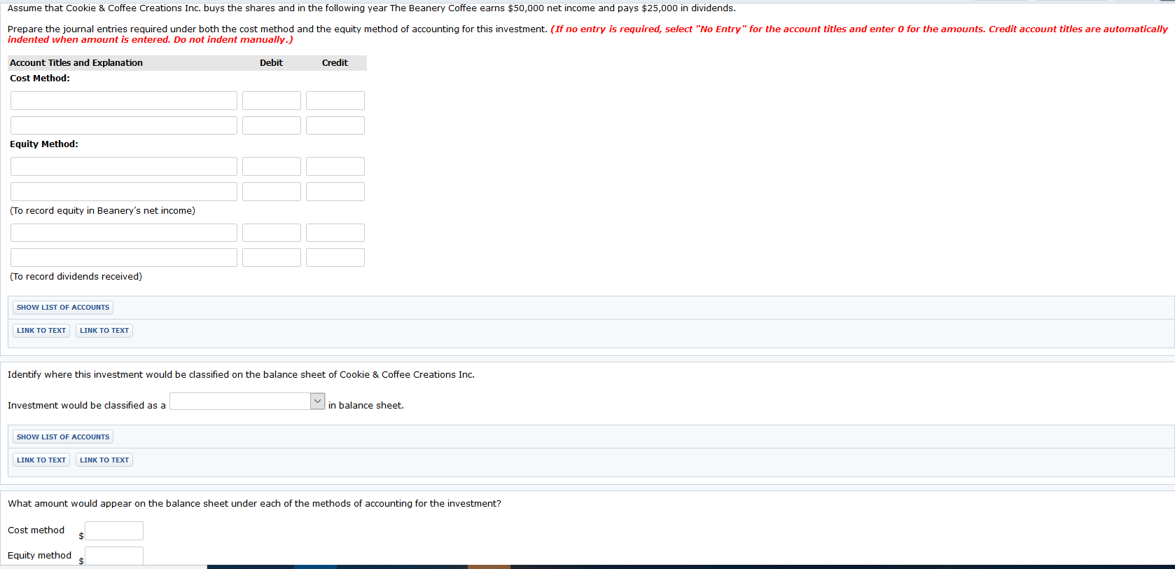 ofThe Beanery Coffee Inc. Ken wants to retire and would like to