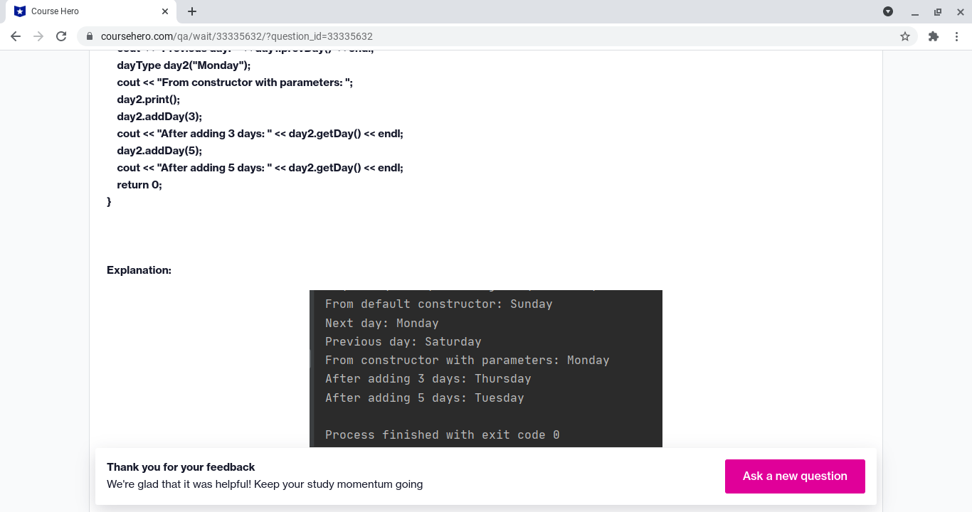 which you will need to answer the new question, and the last