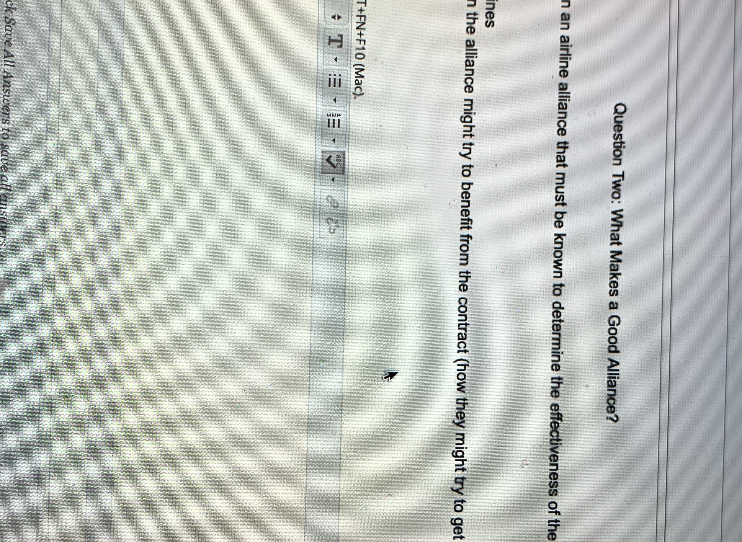 Please help me with this questions Question Two: What Makes a Good