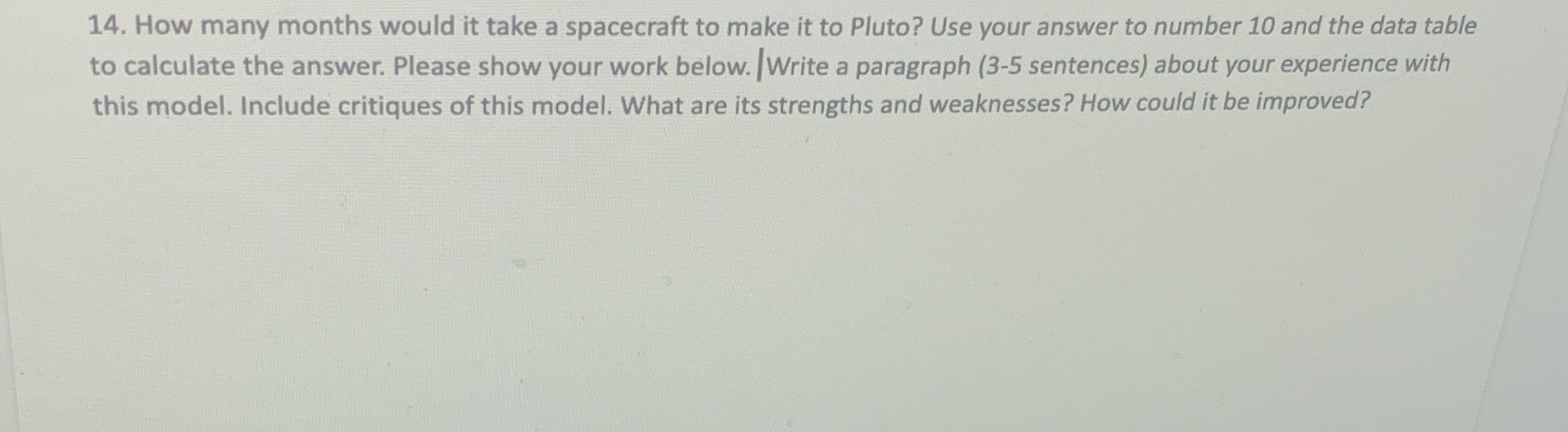 how many months would it take a spacecraft to make it to