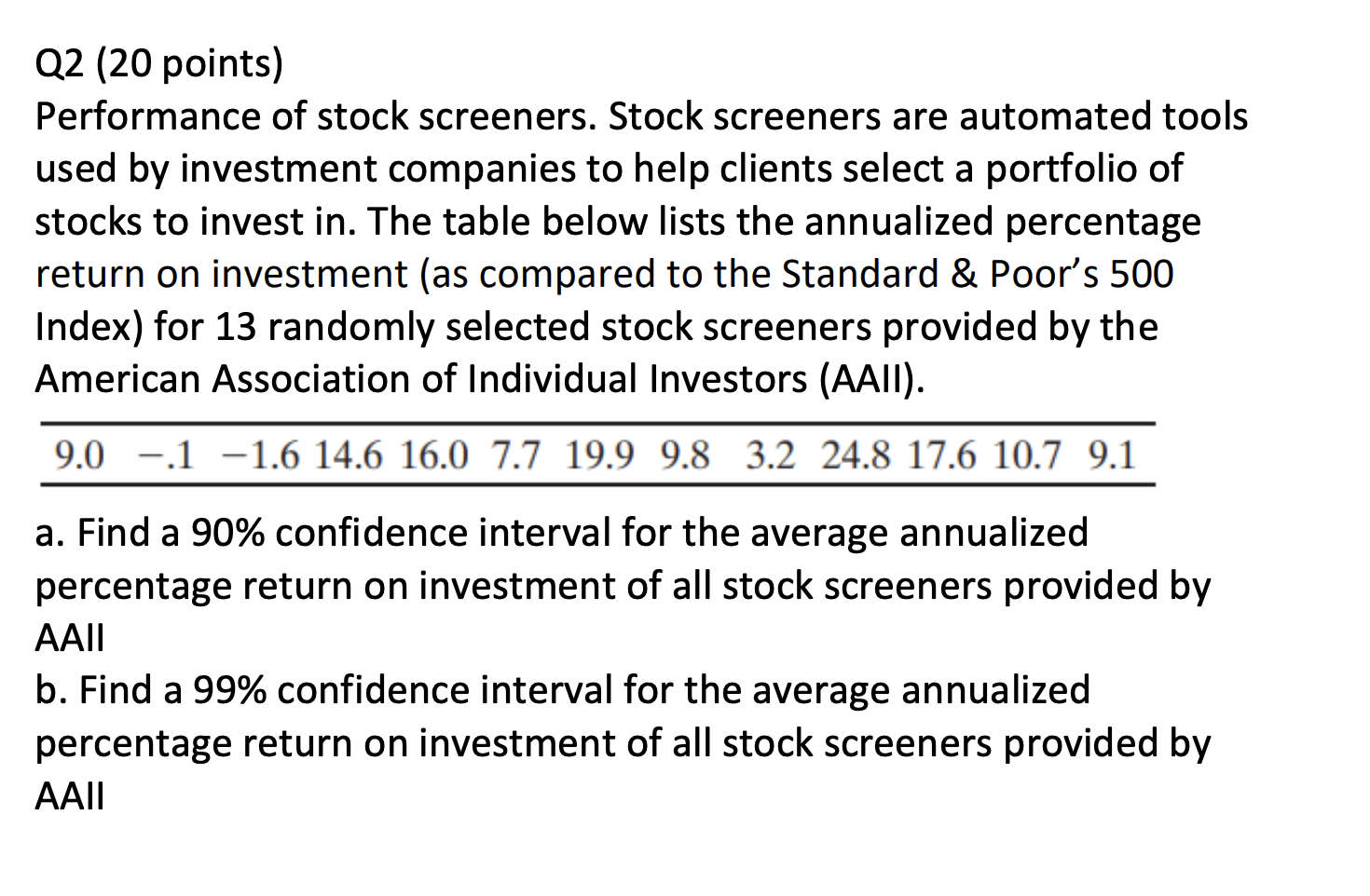 please help me answer this question , thanks ! 02 (20 points)