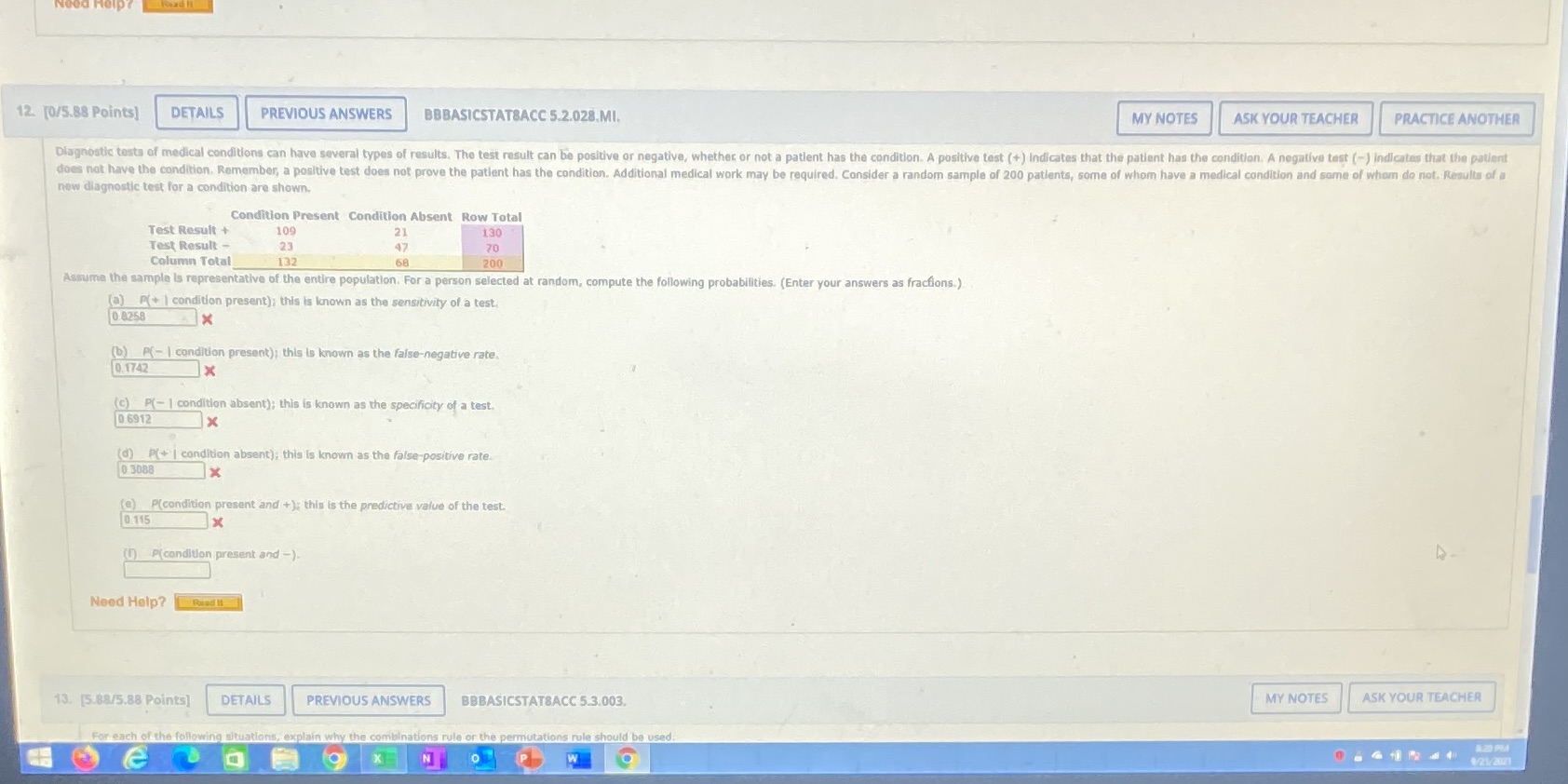  12. [0/5.88 Points] DETAILS PREVIOUS ANSWERS BBBASICSTATSACC 5.2.028.MI. MY NOTES ASK