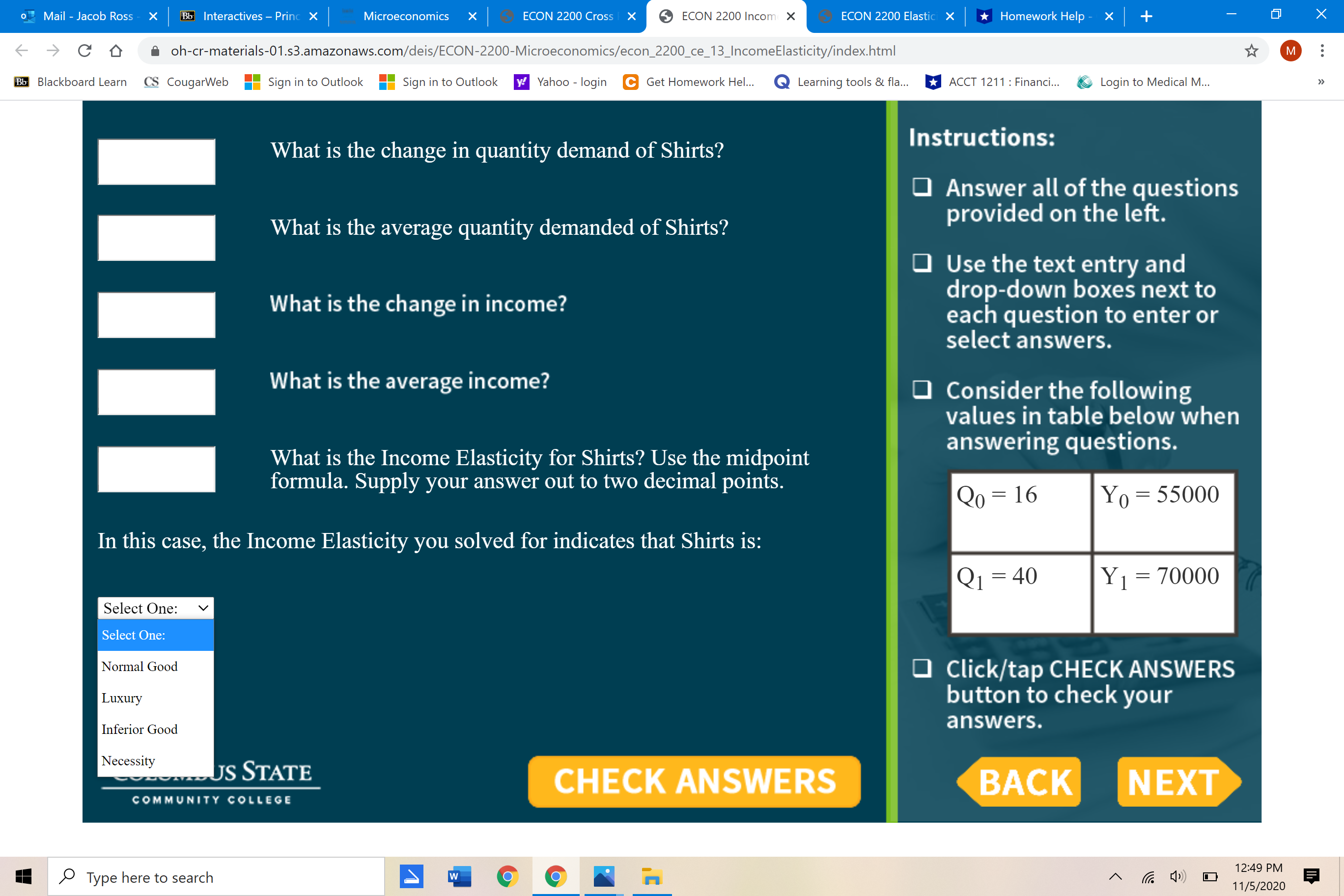 Please help me with this problem. Thank you. Mail - Jacob Ross