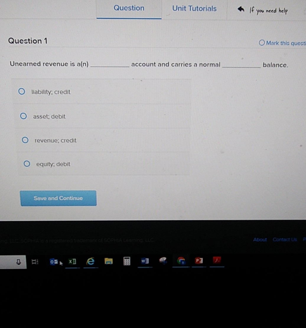 please help Question Unit Tutorials If you need help Question 1 O