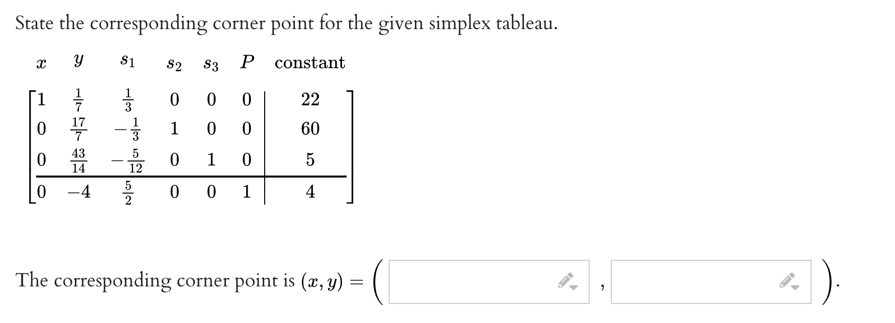 y 51 32 33 P constant 1 1 1 7 g 0