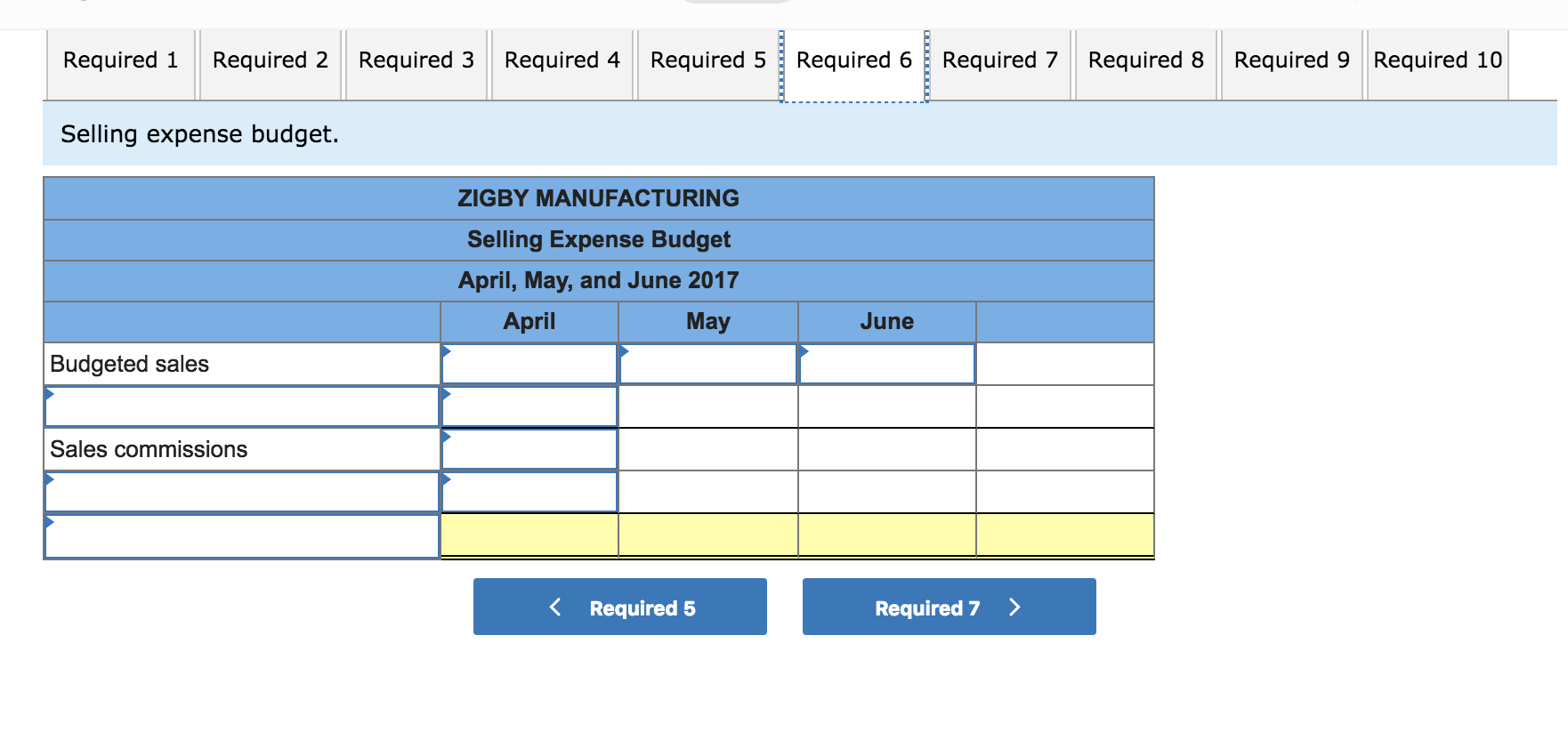 ZIGBY MANUFACTURING Estimated Balance Sheet March 31, 2017 Assets Cash $ 54,000