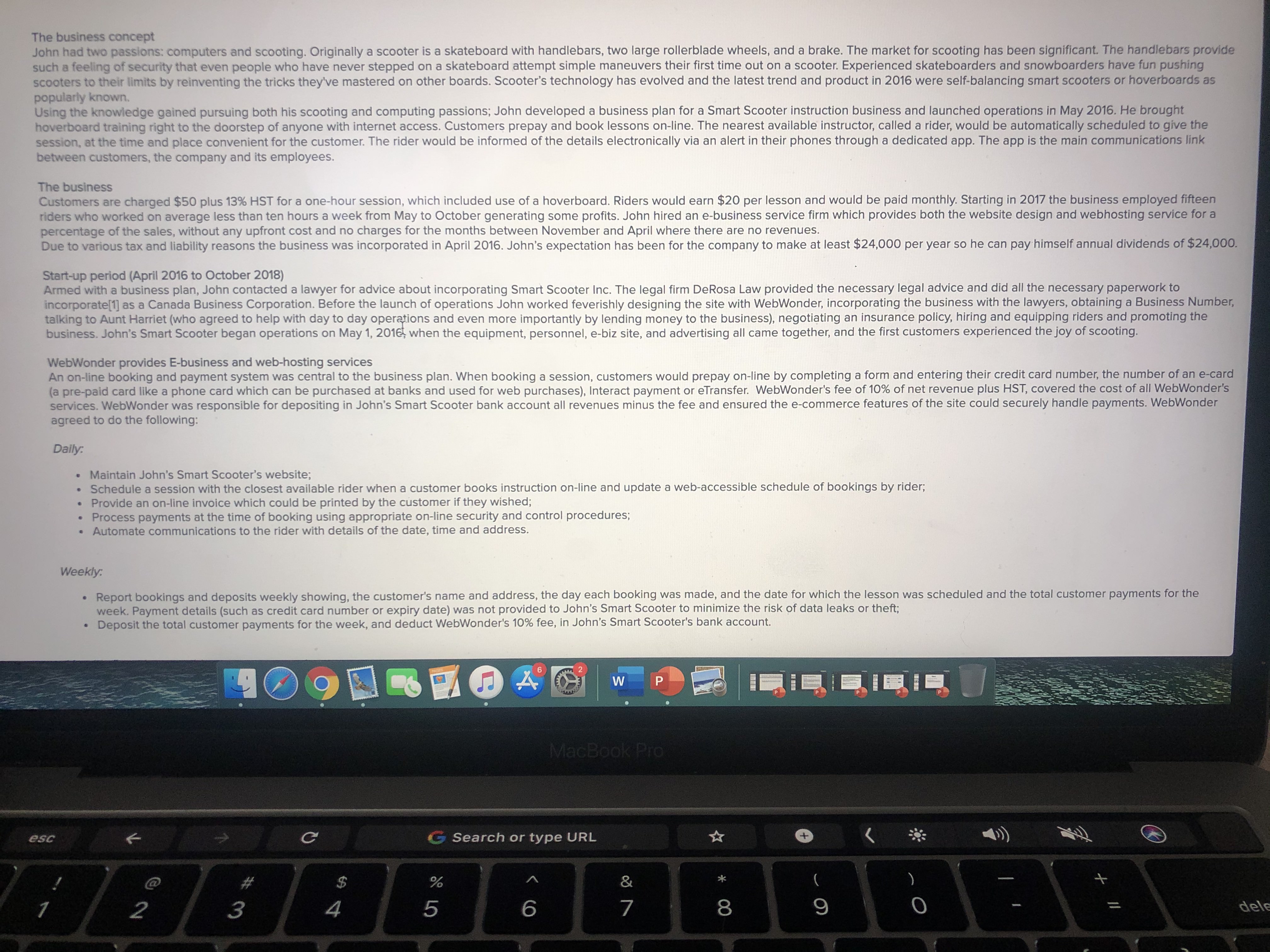 skateboard with handlebars, two large rollerblade wheels, and a brake. The market