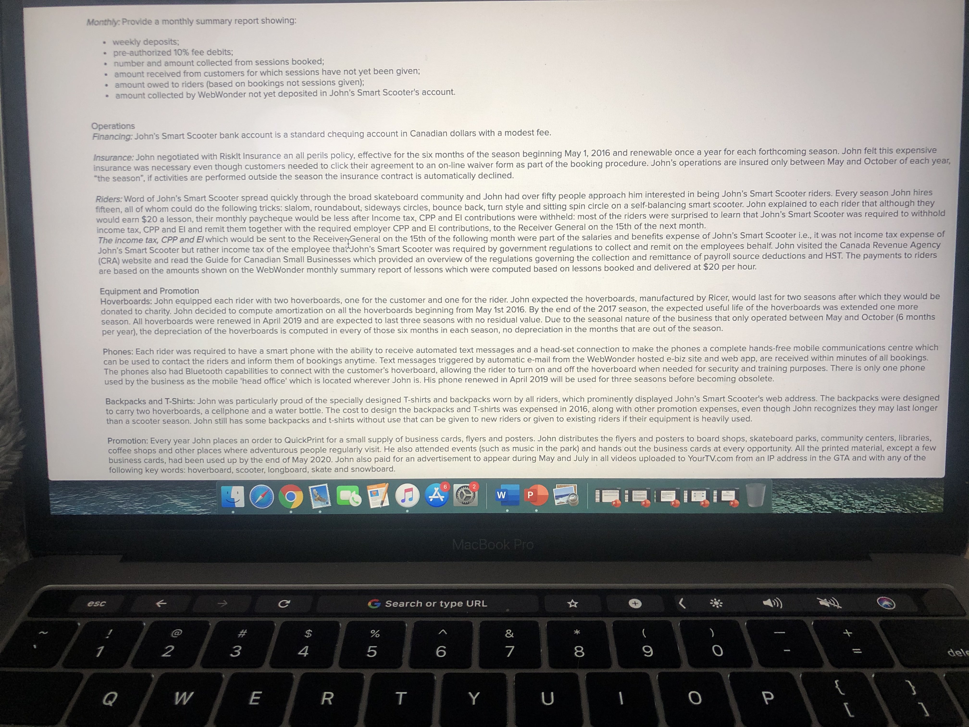 for scooting has been significant. The handlebars provide such a feeling of