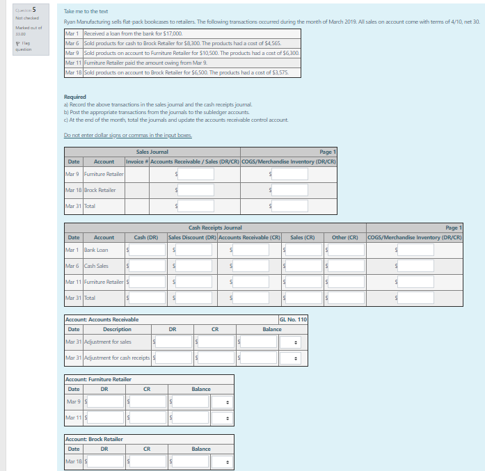 PLEASE HELP ME SOLVE THIS ACCOUNTING INFORMATION SYSTEM PROBLEMS on 5 Take