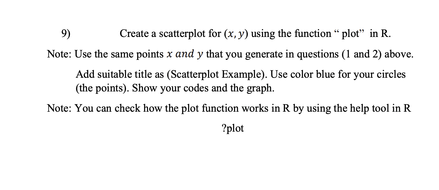 Plot a histogram for y. Use green color for your histogram, label