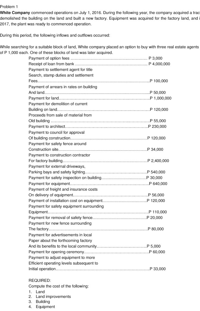 the following year, the company acquired a trac demolished the building on