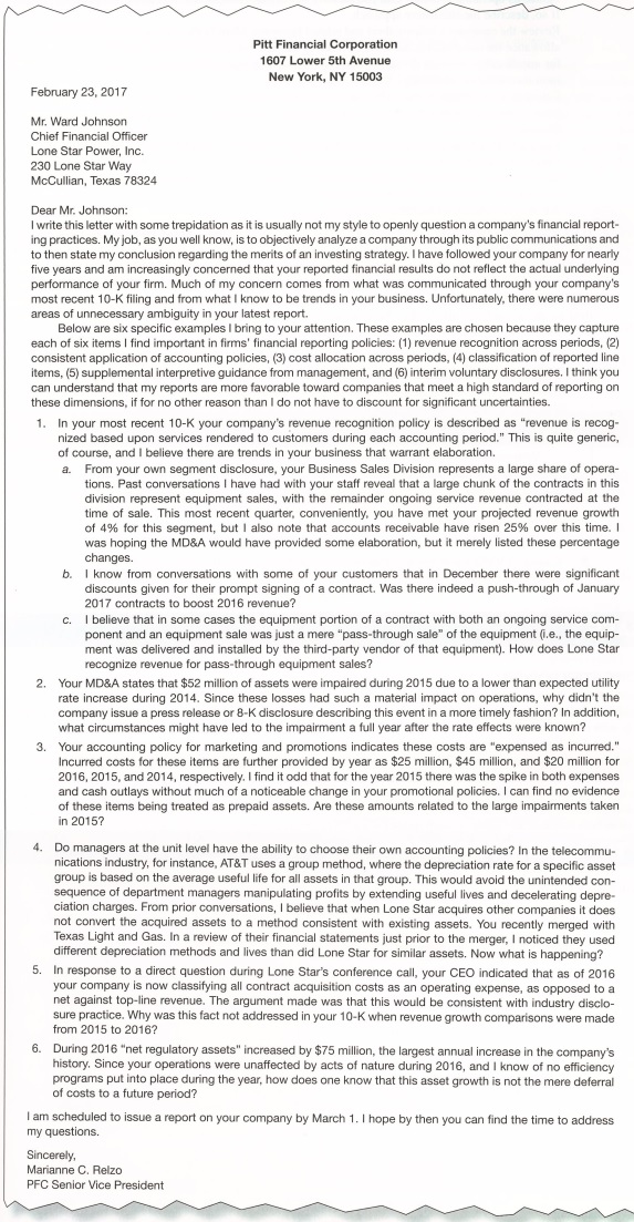 Required1. What are Johnson's options regarding how he might respond to the