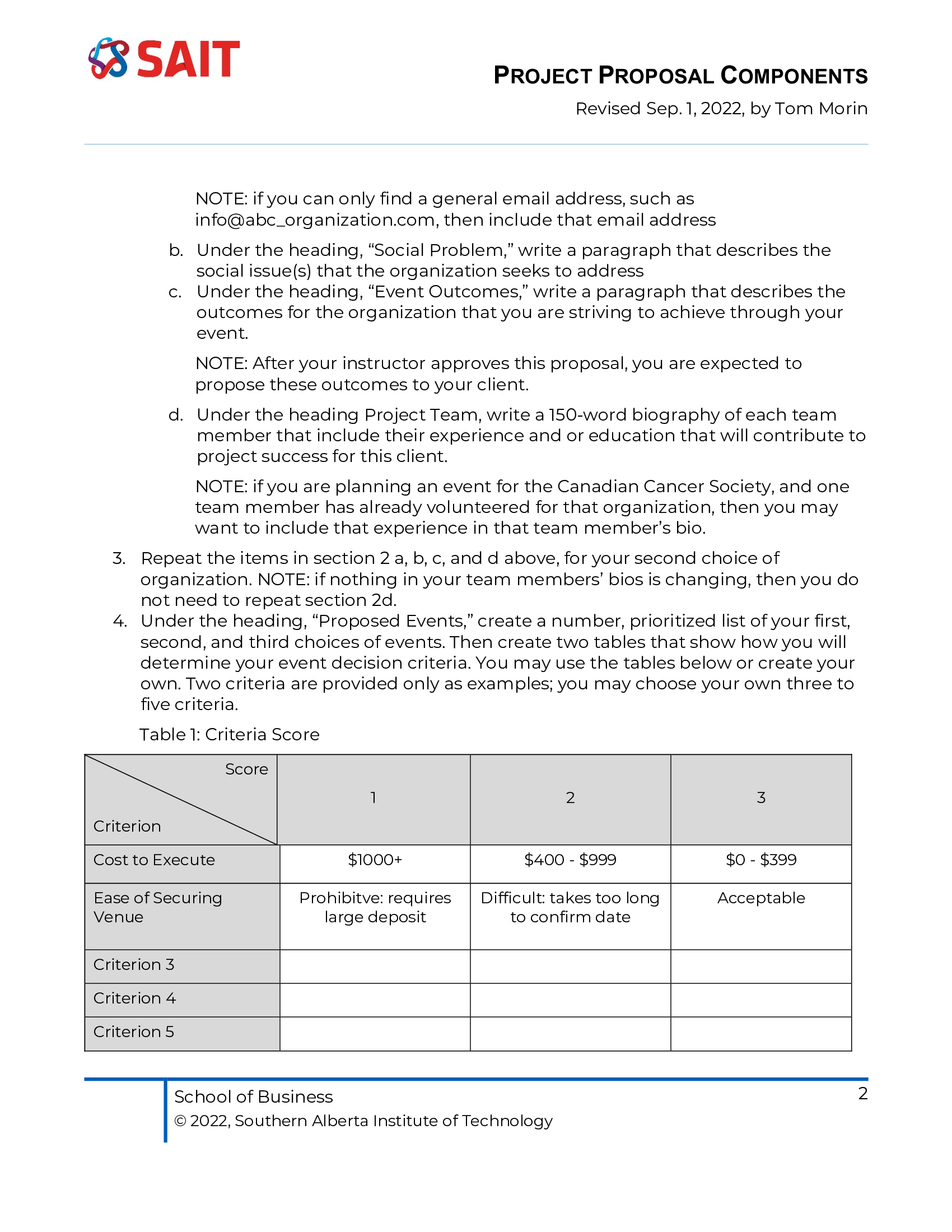 Morin What is a Project Proposal? In the workplace, a Project Proposal