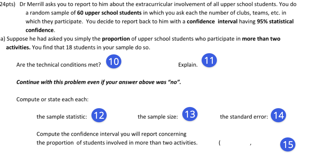  I need help with this STAT problem in the screenshot below: