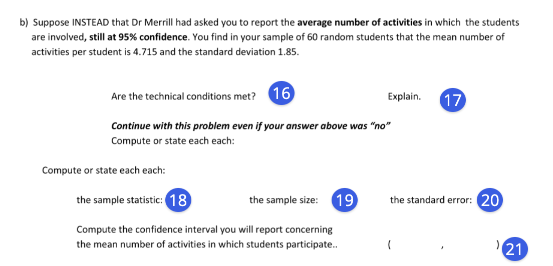 b) Suppcise INSTEAD that Dr Merrill had asked you to report the