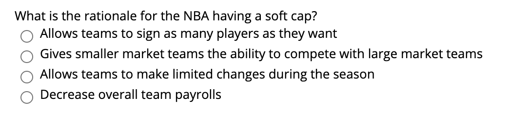 0 Regional sports networks 0 Salary cap 0 Free agency 0 Draft