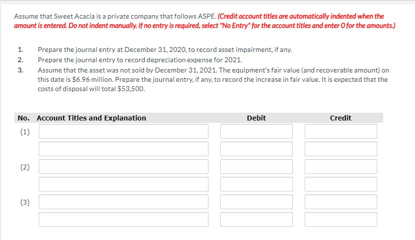  Accounting Problem (Simple) InstructionsRefer to Background to Complete Question 5 Part