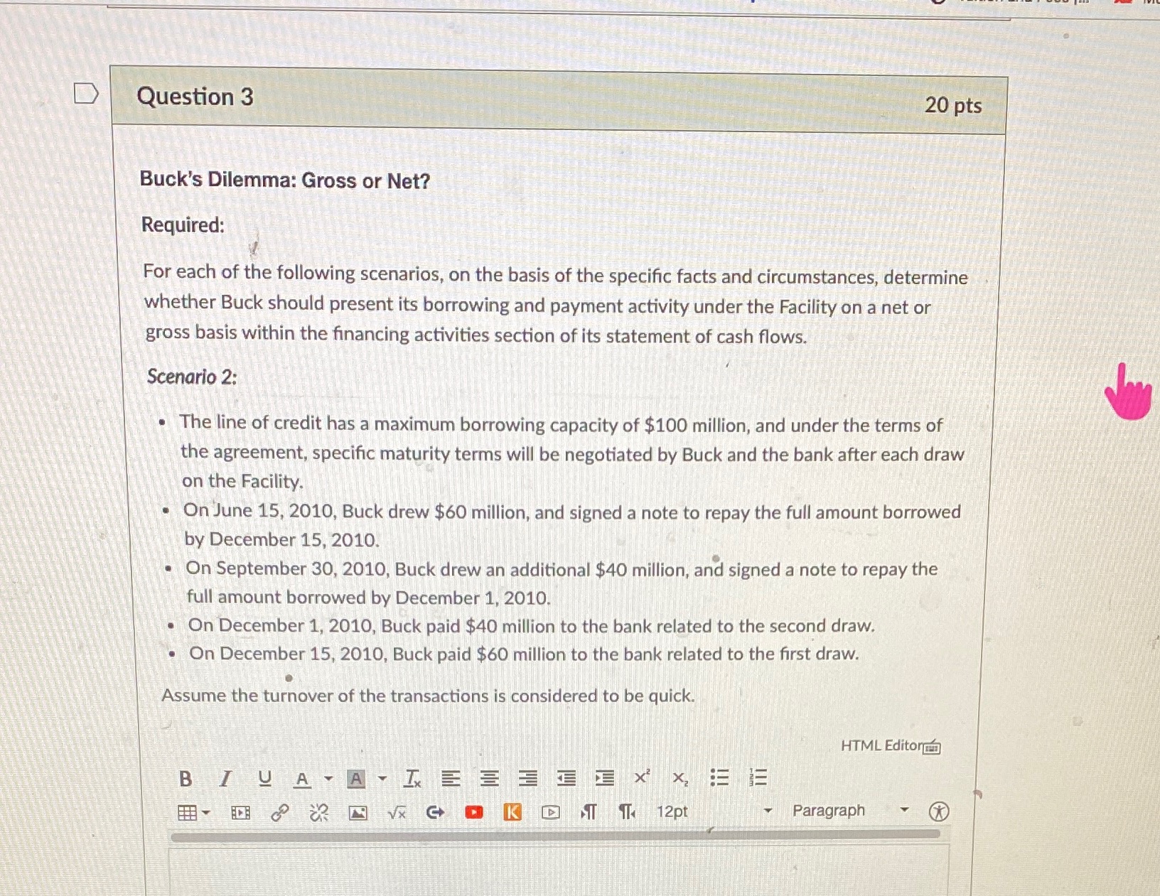 Please answer in SHORT ANSWER format with FASB CODIFICATION AS REFERENCE D