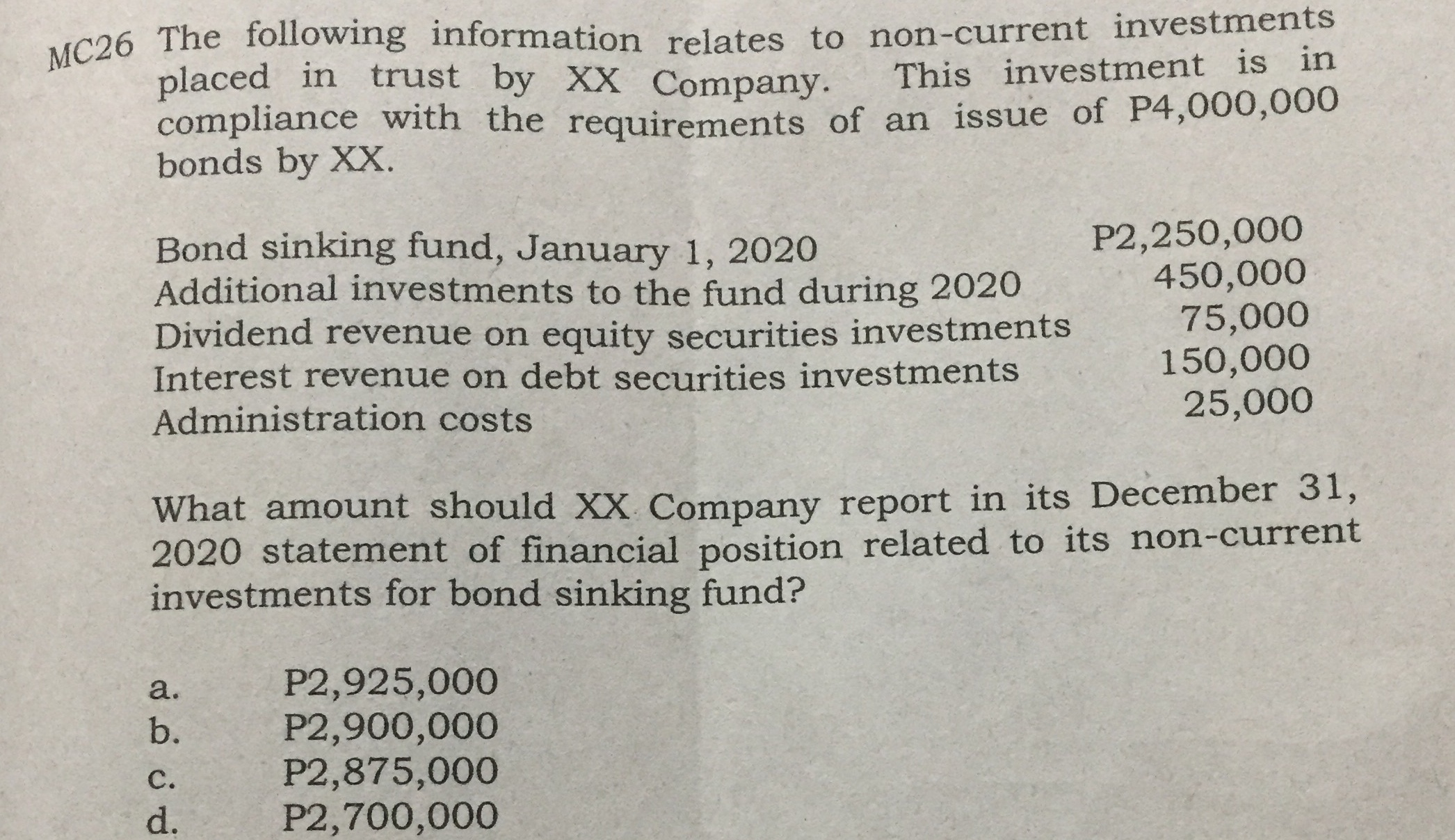 to its treasurer Prevailing interest rate is 12%. What is the carrying