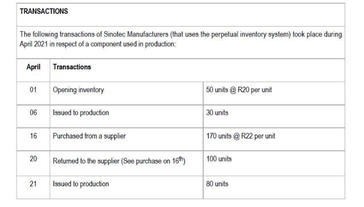 Please help Complete the table provided using the weighted average cost