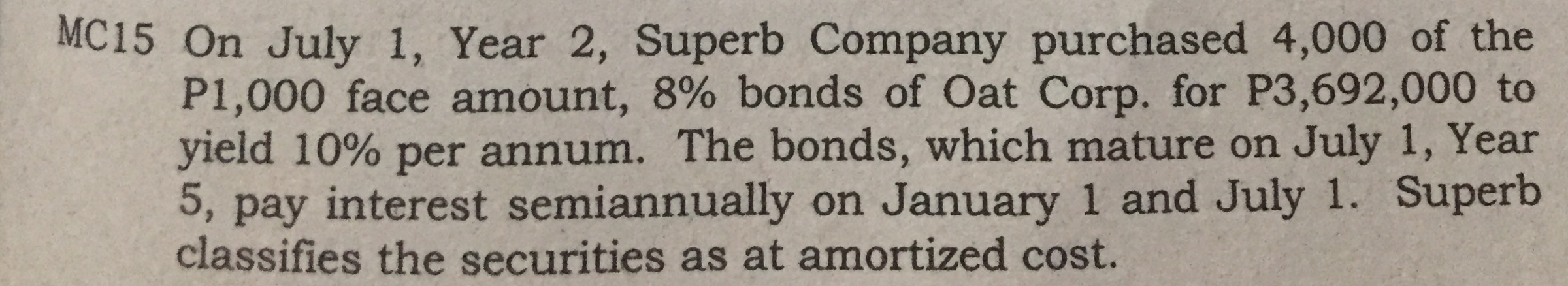 the investment carrying value at December 31, Year 22 P3,975,400 P3,741,200 P3,716,600