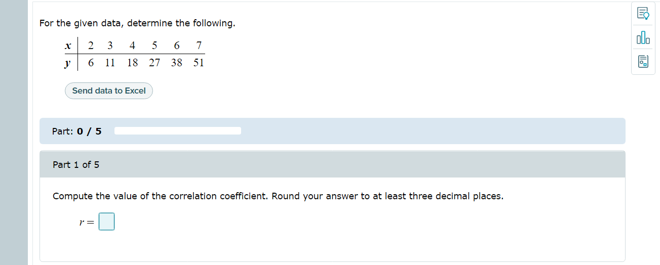 passes through as many data points as possible. (:3- The sum of