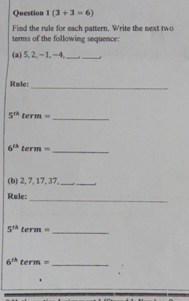 your help will be greatly helpful Question 1 (3 + 3 =