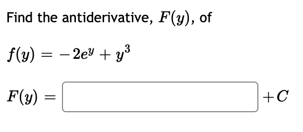 antiderivative of at) with F(1) = 0. m = :]