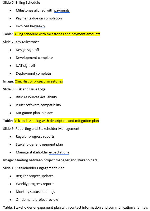 You have been assigned to deliver a project that is worth $500,000