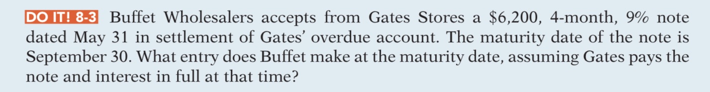 Below is my homework problem. How would I find the entry to