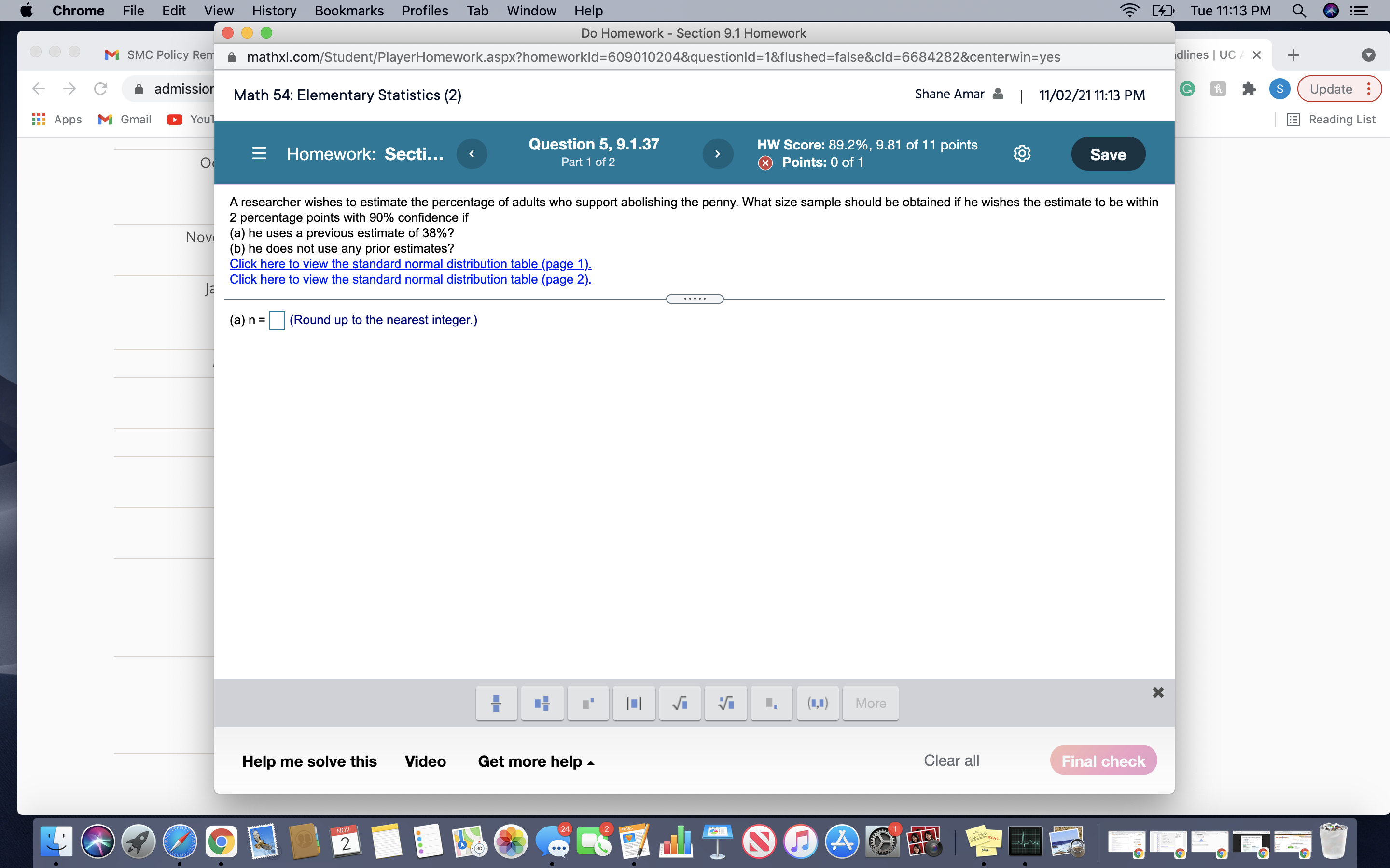  Chrome File Edit View History Bookmarks Profiles Tab Window Help Tue