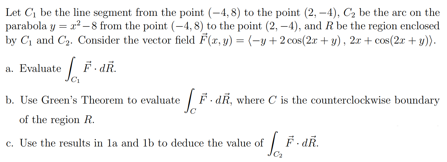 to the point (2, 4), 02 be the are on the parabola