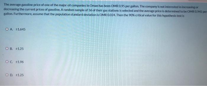 Answer..... Given the following sample statistics X(bar) = 20, Y(bar) =