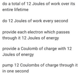 out, Gets brighterA 12 volt battery willdo a total of 12 Joules