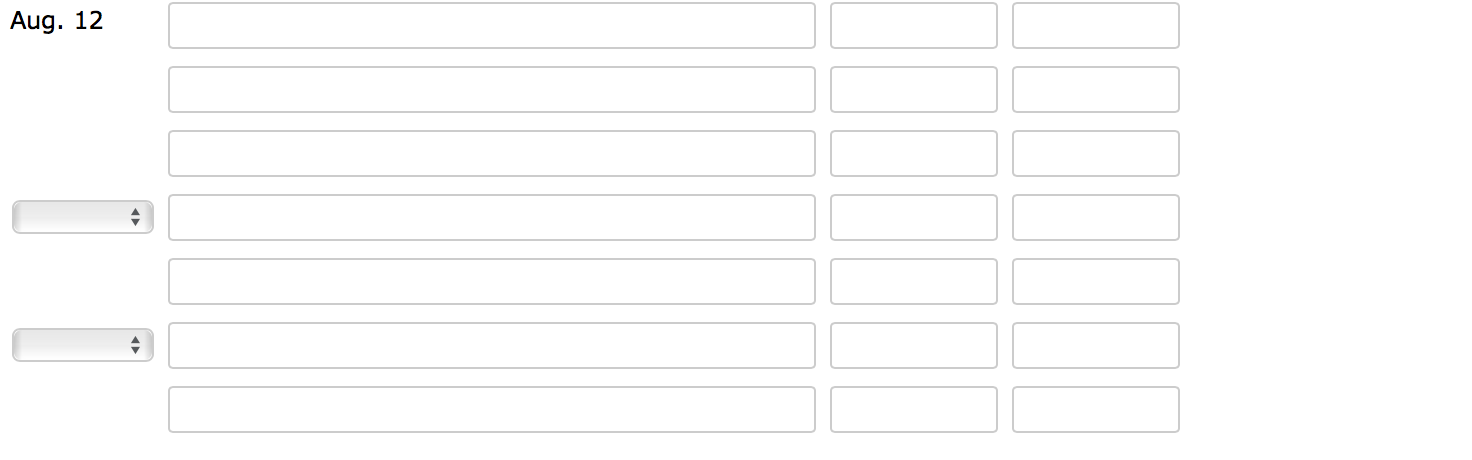 titles and enter 0 ft the amounts. Credit account titles are automatically