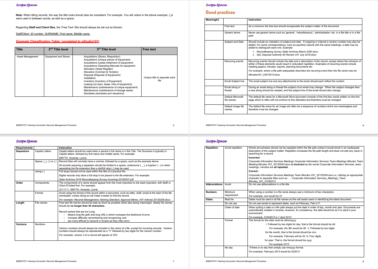 Andrea also admitted that she wasn't confident that she was naming the