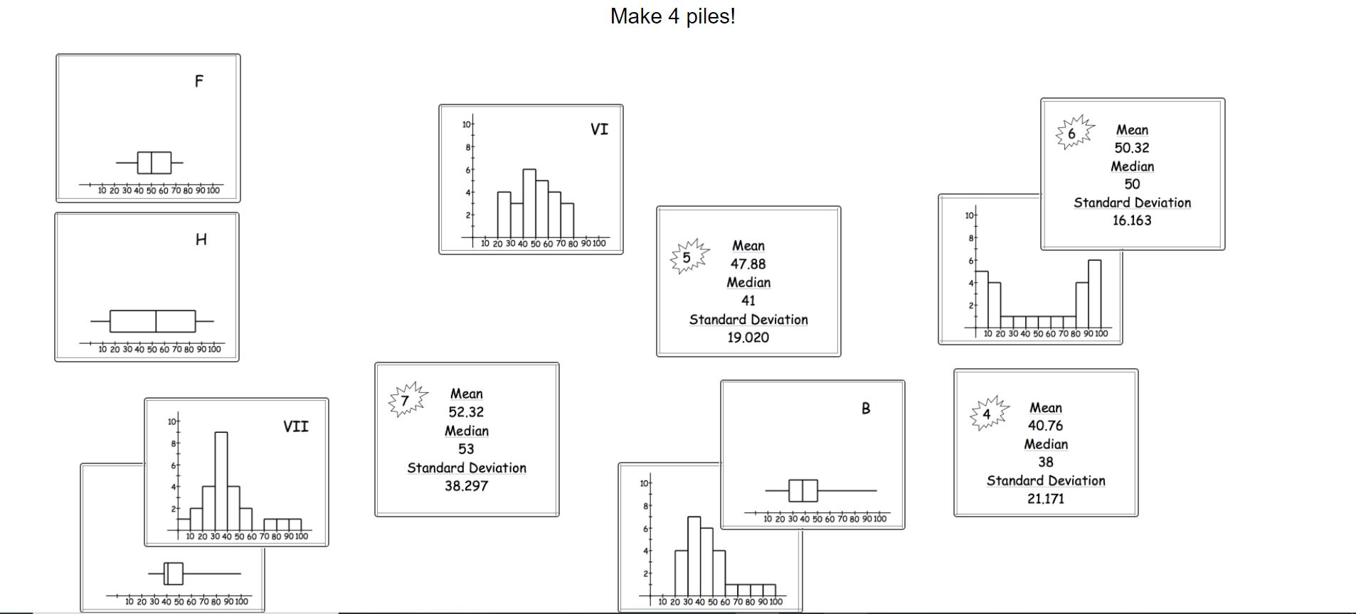 These are 2 activities in total. Stats help needed. For the activity,