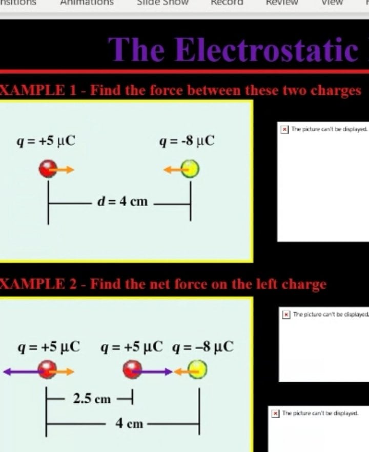 How to solve this?4. Identify the force between a - 2.0 C