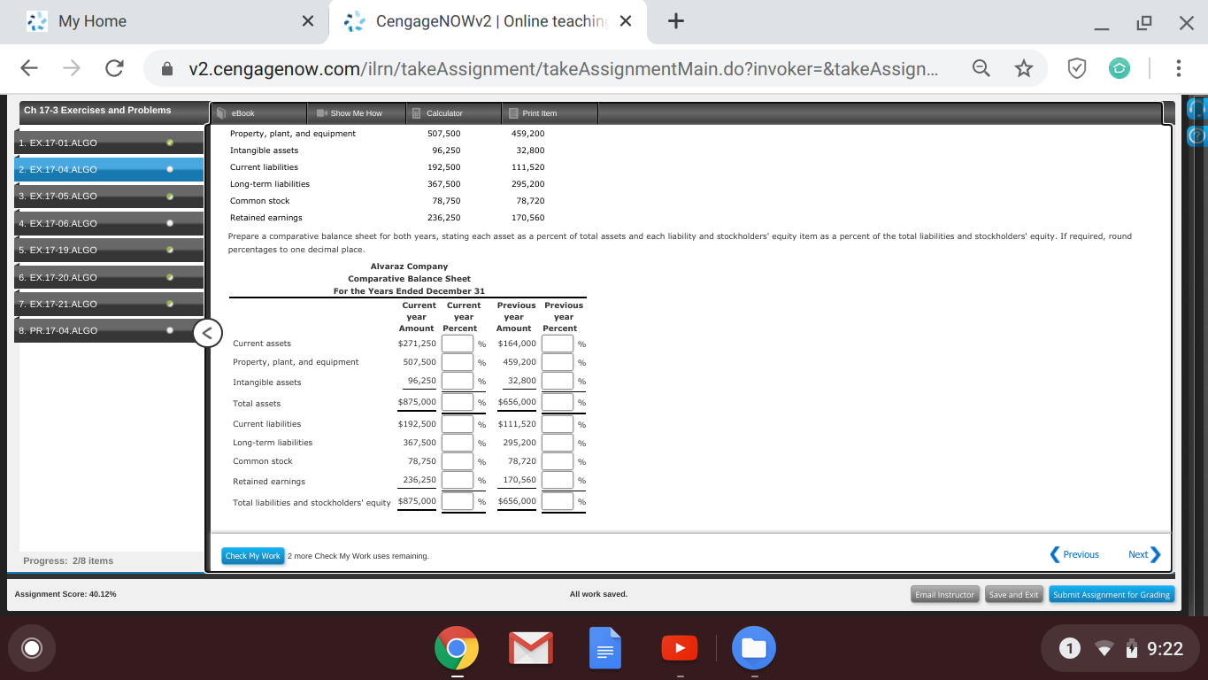  I am having trouble solving this problem, please help. My Home