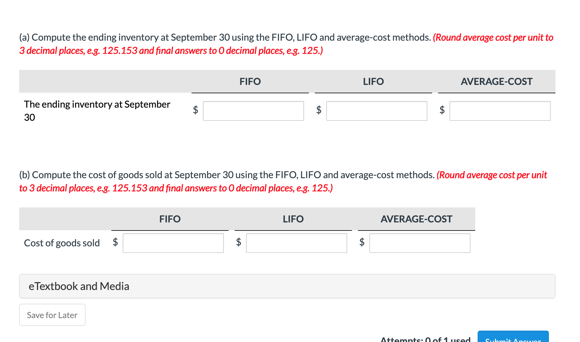Martinez Corp's purchases of EZslide snowboards during September. During the same month,